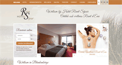 Desktop Screenshot of hotelriantsejour.be